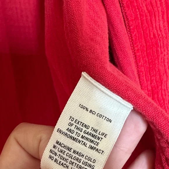 Alex Mill Red Button Down Shirt - Picture 5 of 5